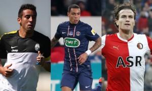 Isla, Van der Wiel, Janmaat