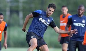 Andrea Ranocchia Inter allenamento