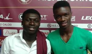 Duncan e Mbaye Livorno