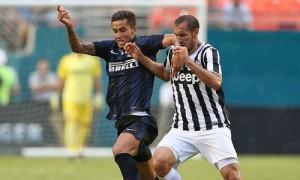 Inter vs Juventus Alvarez Chiellini