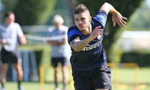 Mauro Icardi allenamento