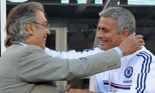 Moratti Mourinho abbraccio Usa 01