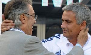 Moratti Mourinho abbraccio Usa 05