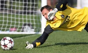 Samir Handanovic allenamento