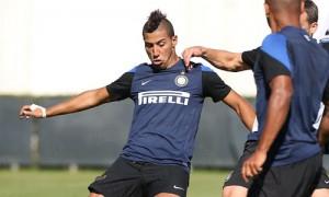 Saphir Taider allenamento Inter