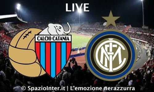 Catania-Inter, le formazioni ufficiali