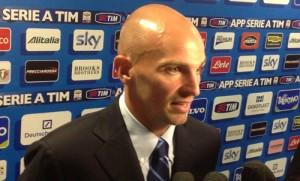 Esteban Cambiasso mixed zone