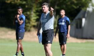 Mazzarri allenamento Inter