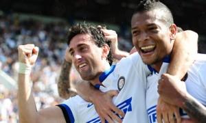 Milito Guarin esultanza