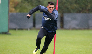 Juan Jesus allenamento Inter