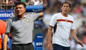 Mazzarri Garcia - Inter e Roma