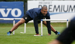 Walter Samuel allenamento