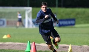 Javier Zanetti allenamento