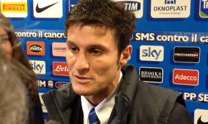 Javier Zanetti mixed zone