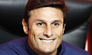 Javier Zanetti primo piano sorriso