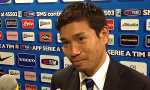 Yuto Nagatomo mixed zone