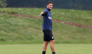 Zanetti ok allenamento