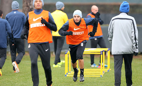 Allenamento Inter ritorno sudamericani 05