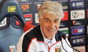 Gian Piero Gasperini Genoa conferenza