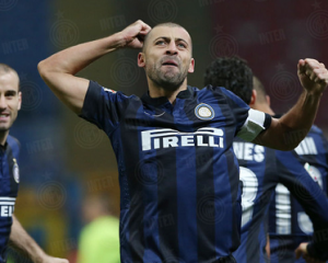 Walter Samuel Inter-Sassuolo esultanza gol