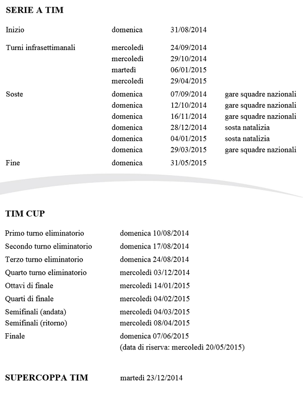 Calendario