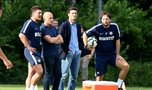 Ausilio Mazzarri Zanetti Frustalupi Washington Inter 04