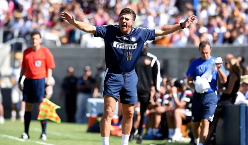Mazzarri: “All’inizio eravamo bloccati, poi abbiamo fatto bene. M’Vila è in crescita, Icardi…”