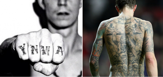 Daniel Agger, il re dei tatuaggi