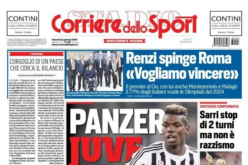 RASSEGNA STAMPA – CdS: “Da Mancini insulti omofobi, il tecnico: falso”