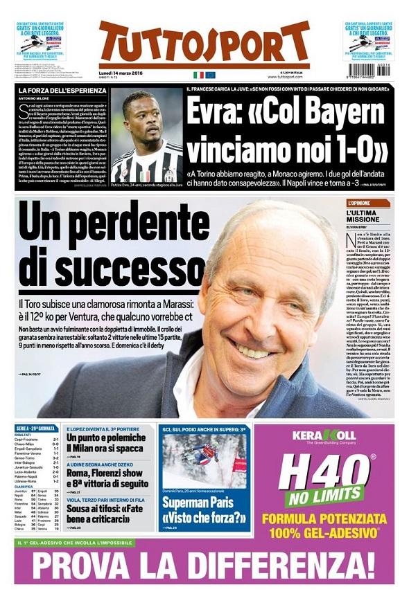 tuttosport ventura giusta