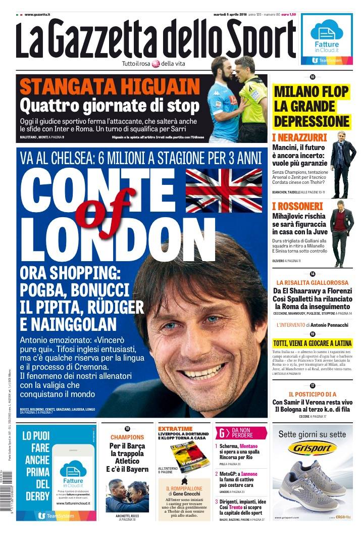 gazzetta conte