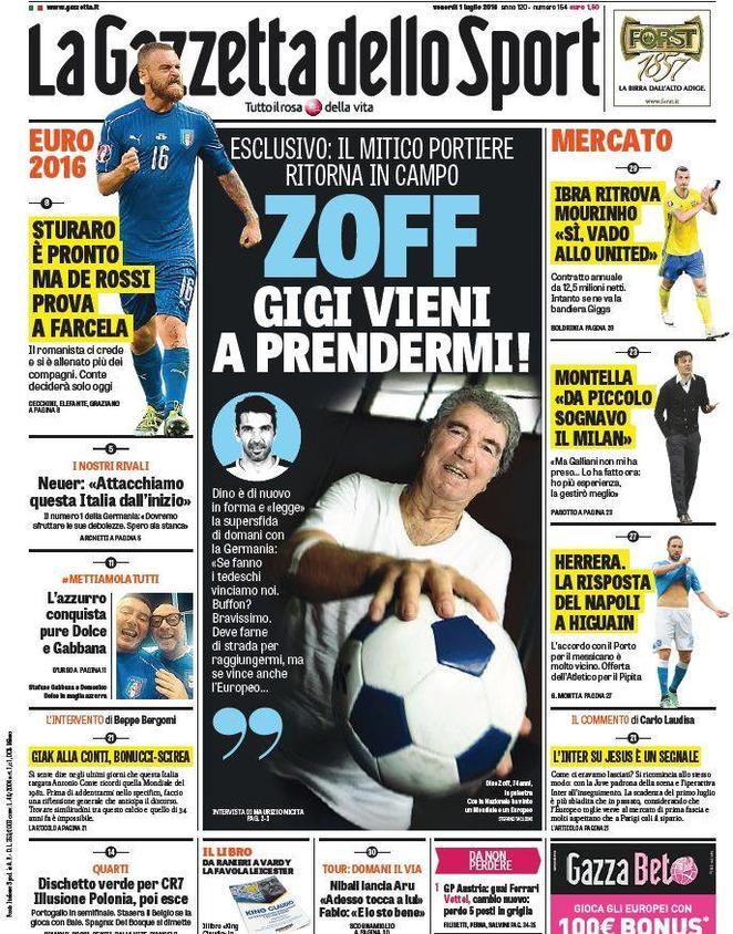 gazzetta zoff