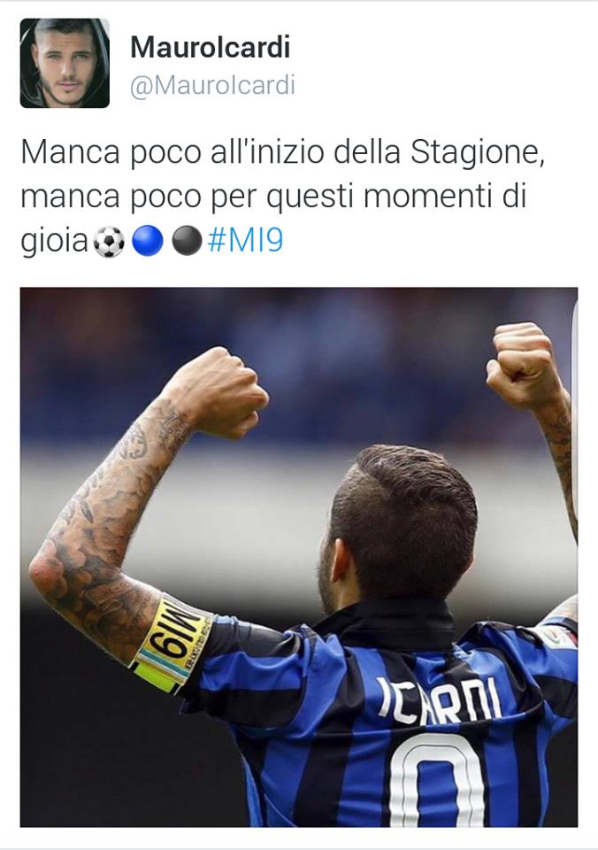 icardi tweet