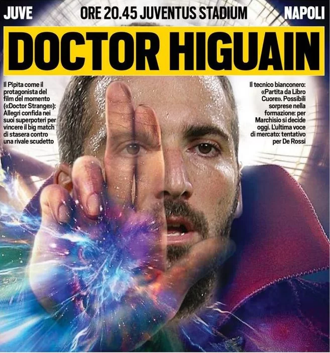 RASSEGNA STAMPA – TS: “Doctor Higuain”