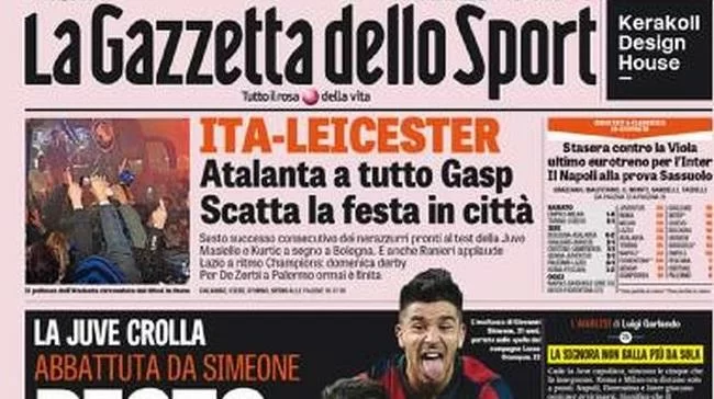RASSEGNA STAMPA – GdS: “Stasera contro la Viola ultimo eurotreno”