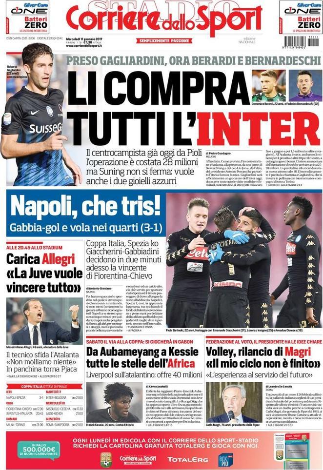 rassegna stampa corriere