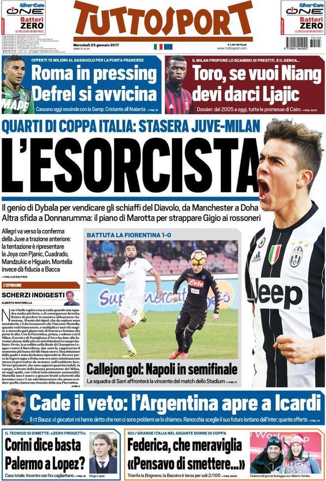 rassegna stampa tuttosport