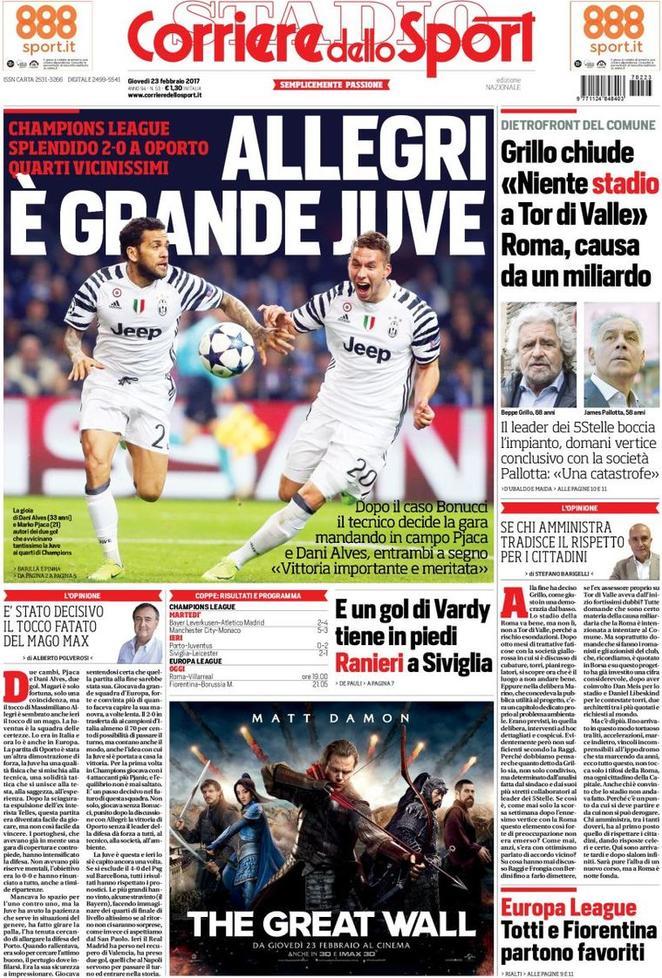 rassegna stampa corriere