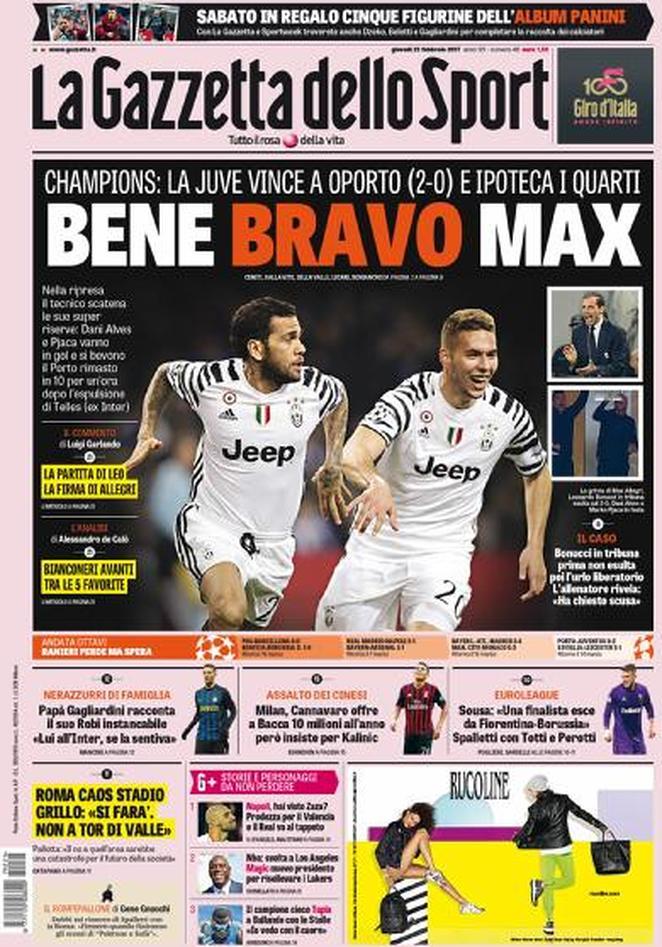 rassegna stampa gazzetta