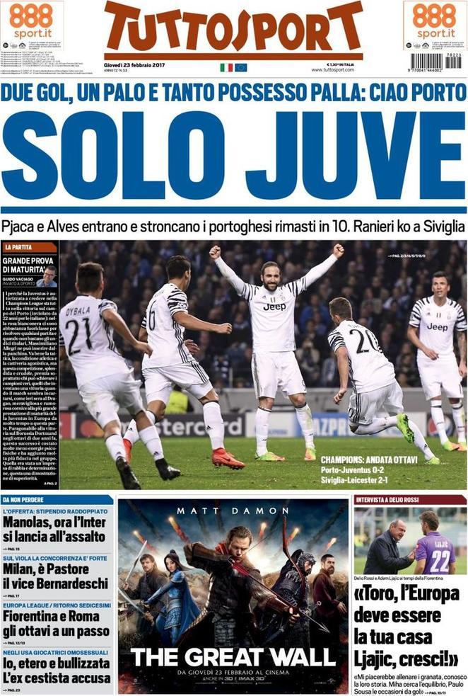 rassegna stampa tuttosport