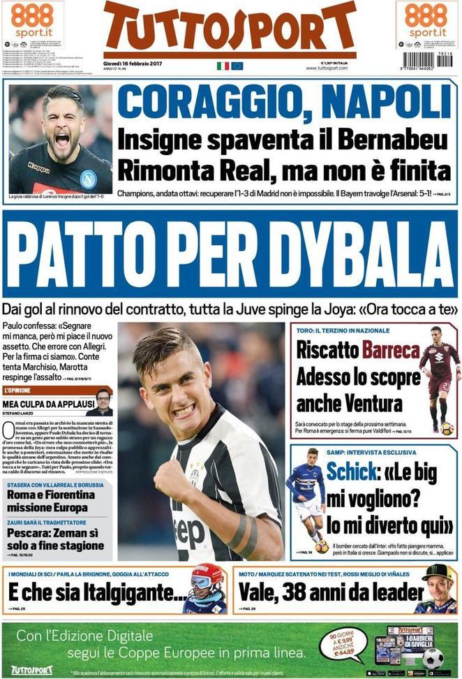 rassegna stampa tuttosport