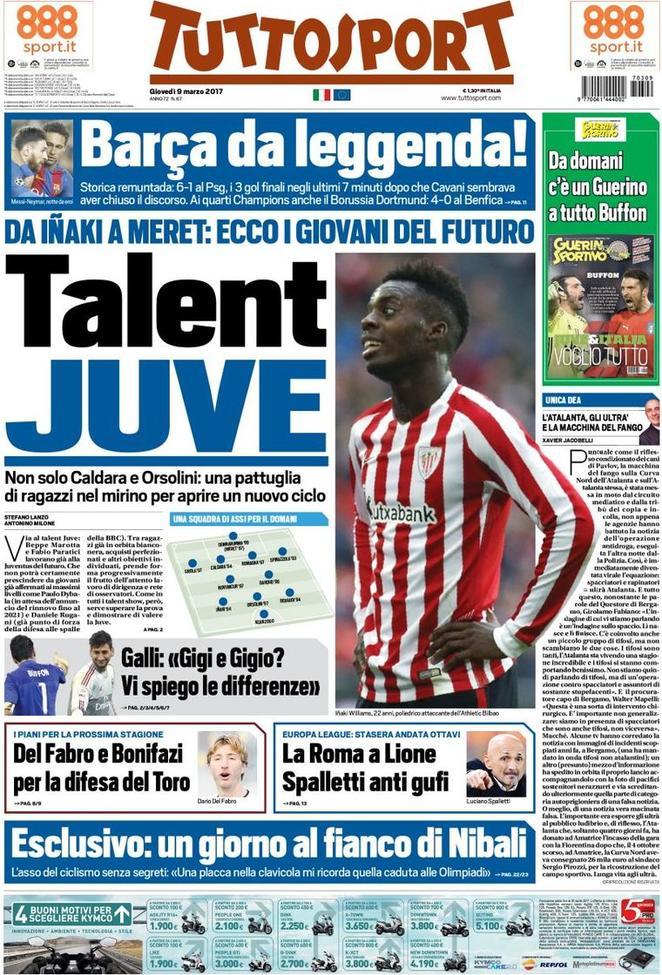 rassegna stampa tuttosport