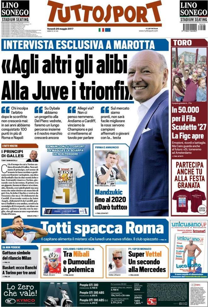 rassegna stampa tuttosport