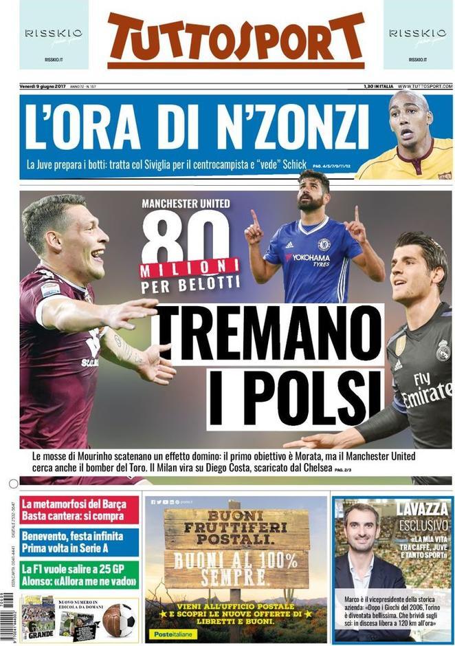 rassegna stampa tuttosport