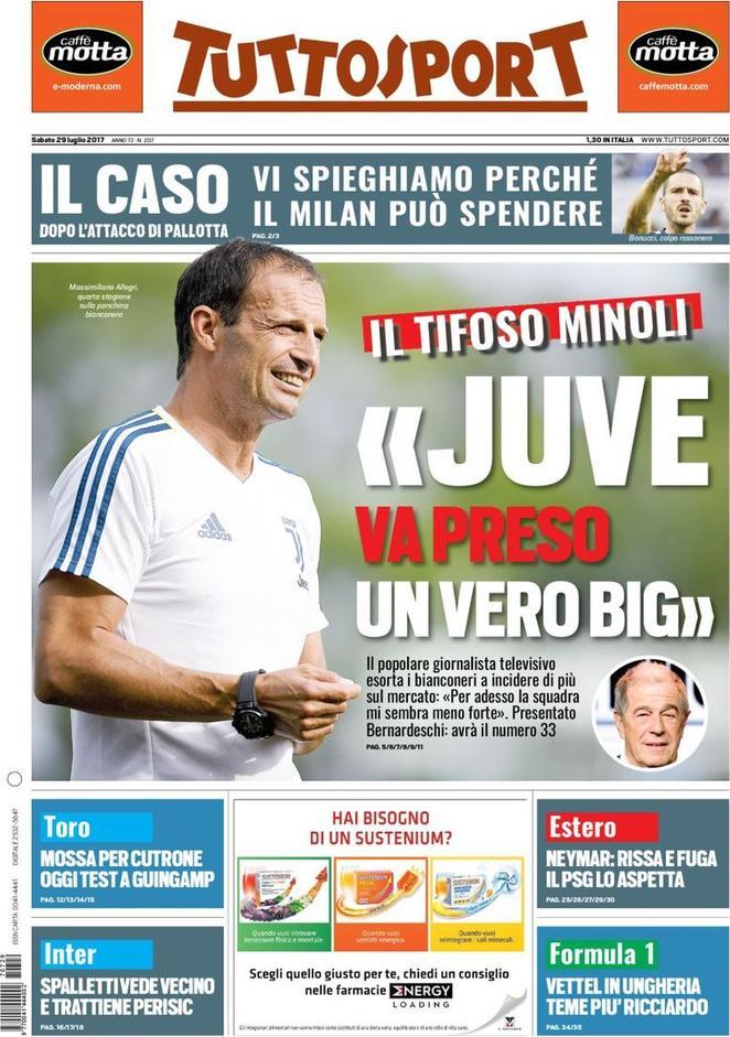 rassegna stampa tuttosport