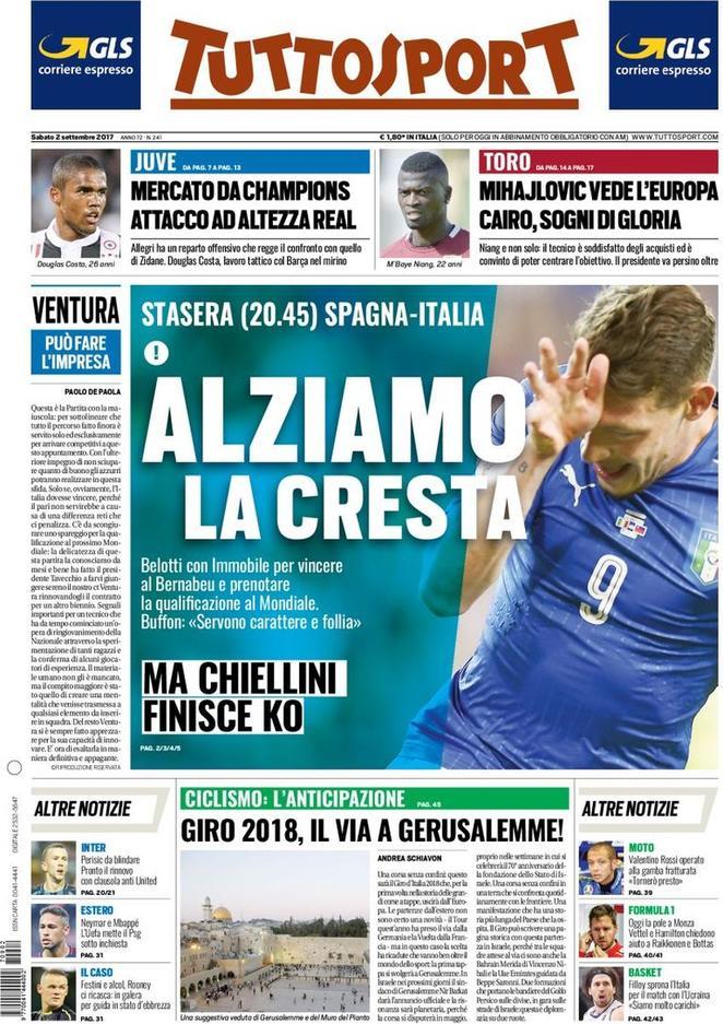 rassegna stampa tuttosport