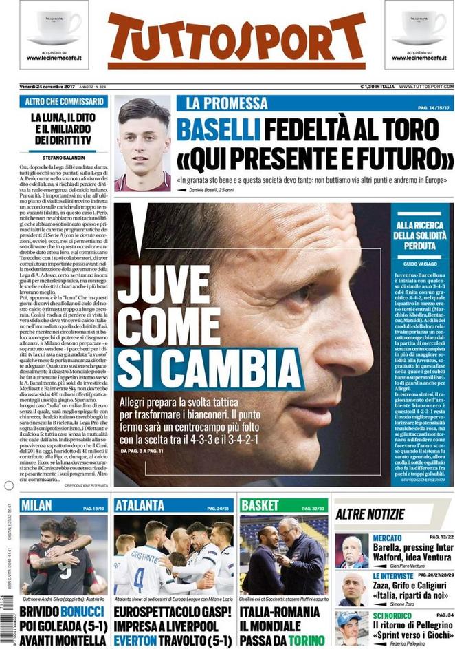 rassegna stampa tuttosport