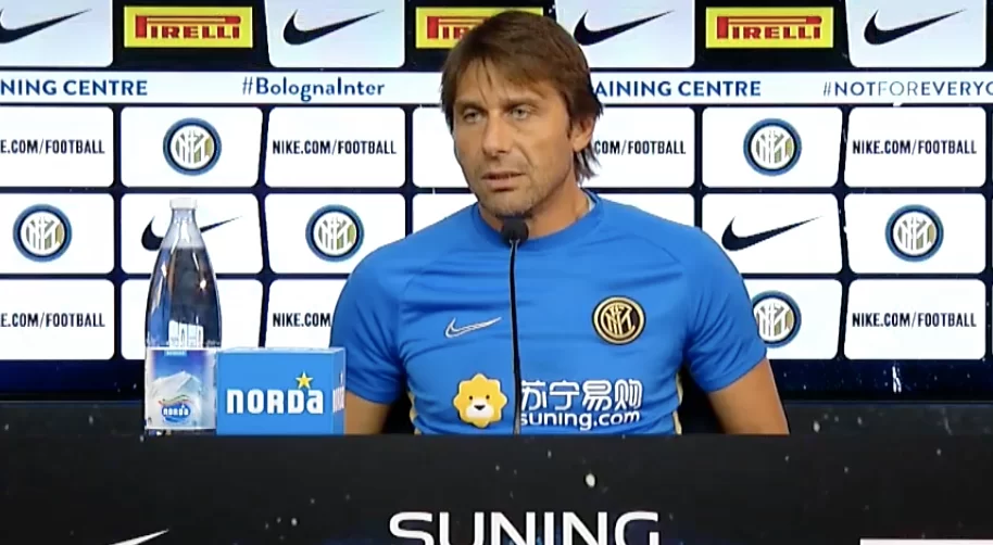 Conferenza Conte: “Non capisco il metro di giudizio sul Var. Scudetto? Un aspetto mediatico”