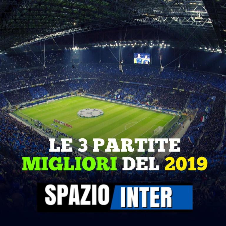 LE MIGLIORI PARTITE DEL 2019