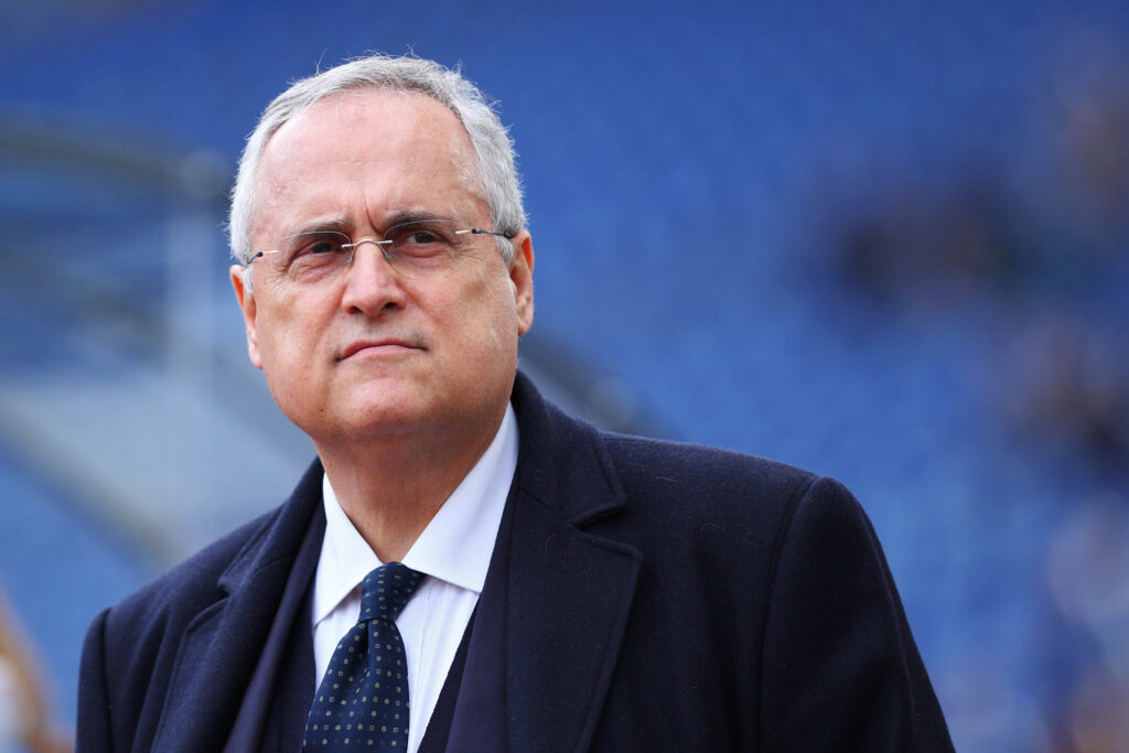 Lazio-Inter, Lotito carica la squadra